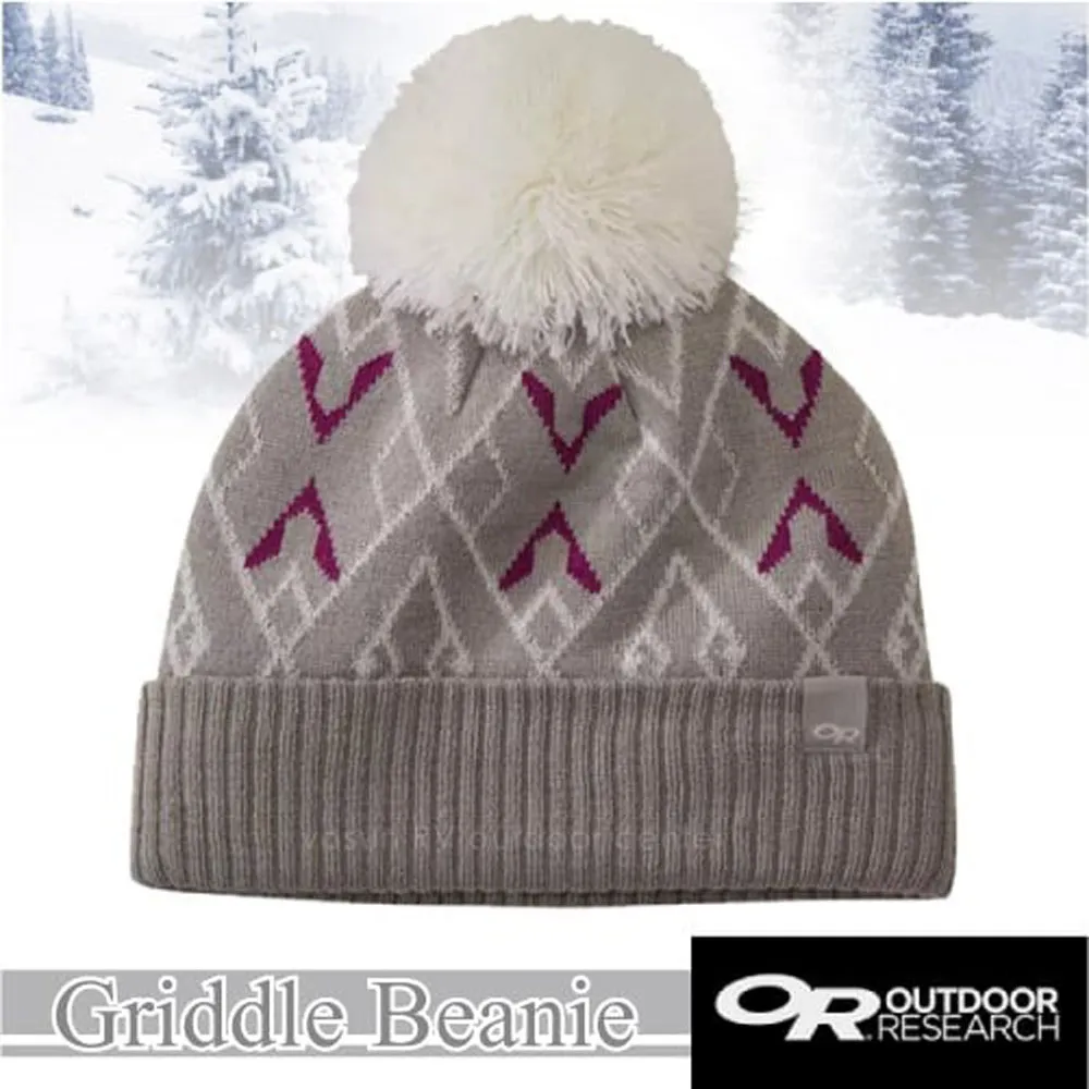 【Outdoor Research】新款 Griddle Beanie 羊毛冬日復古小圓球毛帽/277639-0256 暮光藍 歷史價格詳細信息