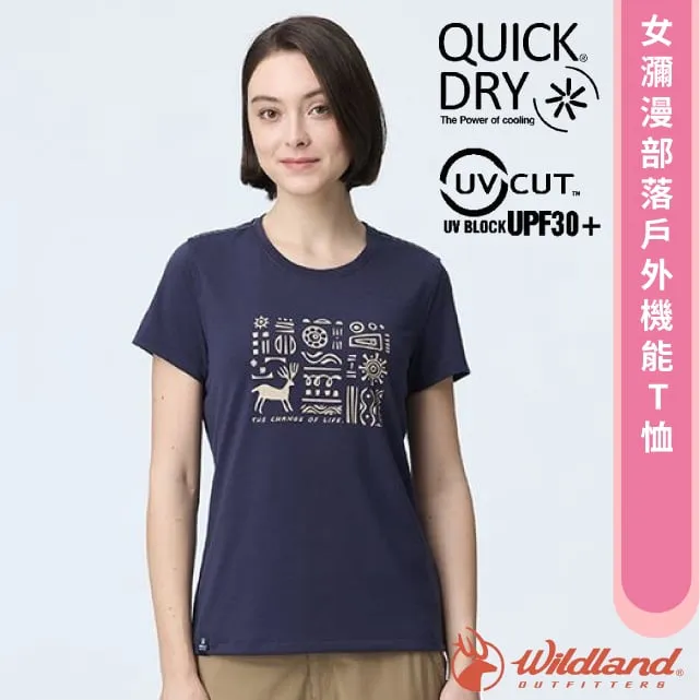 【WILDLAND荒野】山女孩機能快乾T恤鐵灰色 歷史價格詳細信息