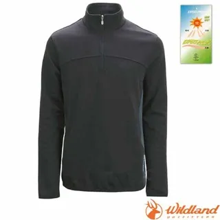 【Wildland 荒野 男 彈性針織雙色保暖上衣《灰藍》】OA62602/立領上衣/針織衣/開襟/彈性/悠遊山水 歷史價格詳細信息
