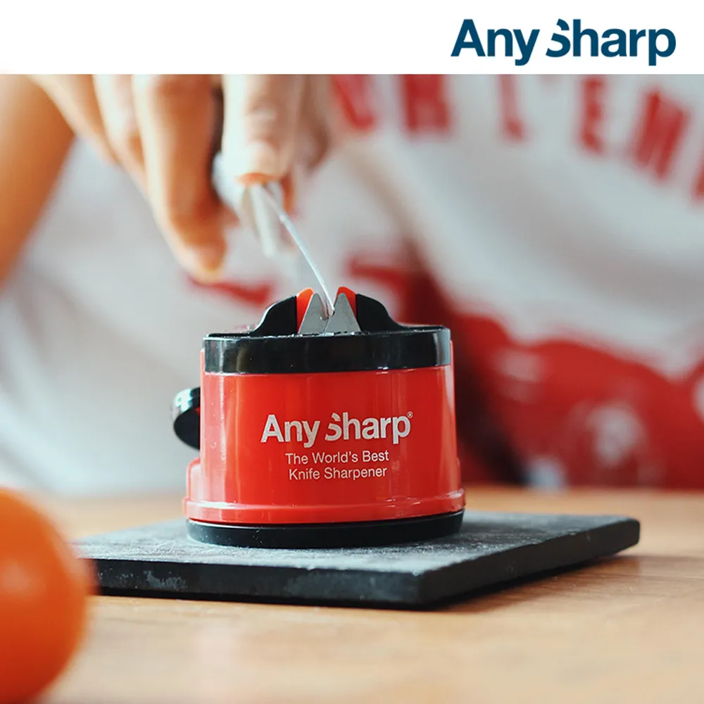 AnySharp Global Knife Sharpener with PowerGrip, Silver 銀色 磨刀 歷史價格詳細信息