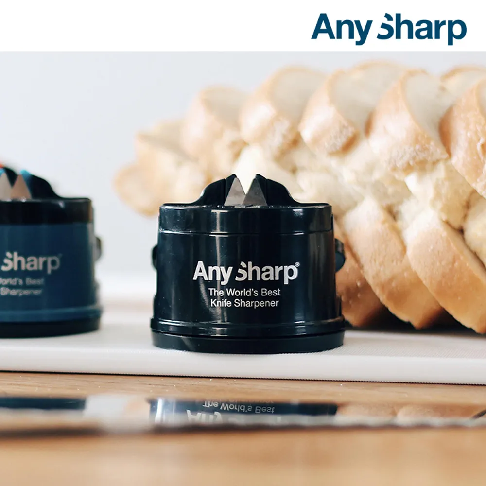 AnySharp Global Knife Sharpener with PowerGrip, Silver 銀色 磨刀 歷史價格詳細信息