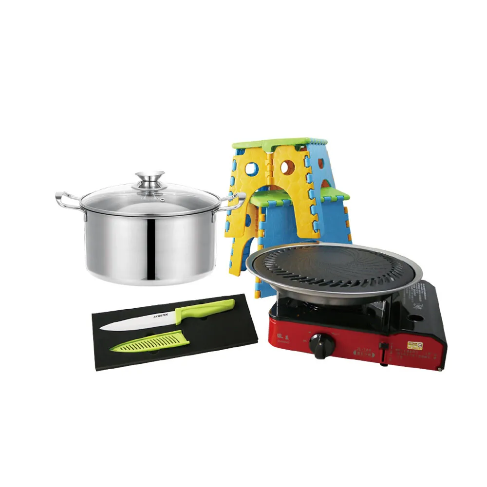 鵝頭牌 湯油分離多功能單把鍋18cm+餐碗組 CI-1805H+1001D(2入碗) 歷史價格詳細信息