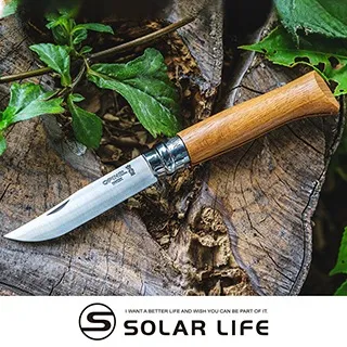 法國OPINEL No.08 不鏽鋼折刀 櫸木刀柄 新皮套組合/OPI 001089.野營刀露營刀 野餐蔬果刀 歷史價格詳細信息