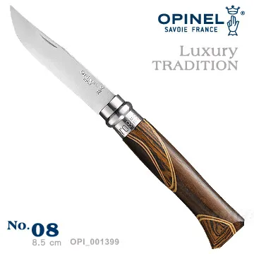 OPINEL No.08 法國刀未經打磨握柄系列-胡桃木刀柄 / 不鏽鋼刀 #001023 歷史價格詳細信息