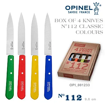 【OPINEL】法國彩色不銹鋼餐刀４件組(#OPI_001532) 歷史價格詳細信息