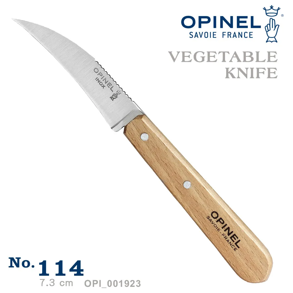 法國OPINEL Les Forges 1890 16cm 薄片刀/山毛櫸木刀柄 Carving Knife OPI_002288 歷史價格詳細信息