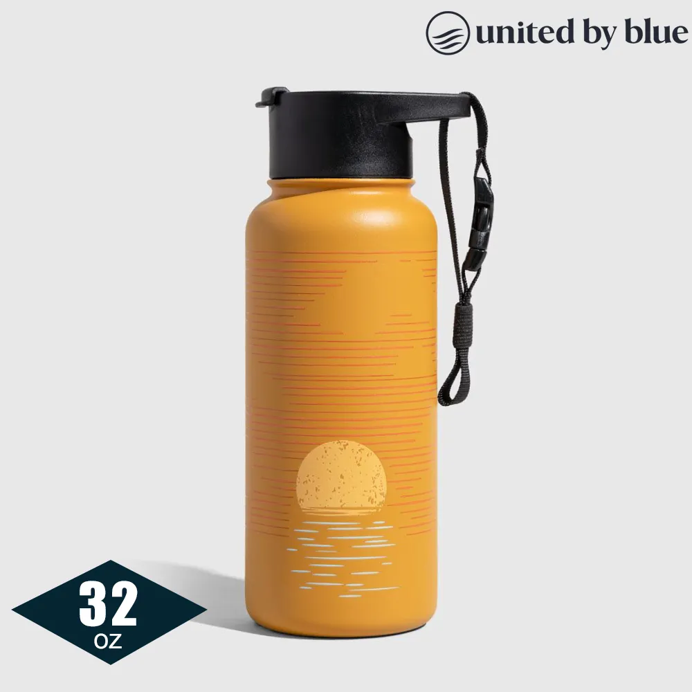 United by Blue 707-277 不鏽鋼保溫瓶 (32oz｜945ml) 250-波浪(藍) 歷史價格詳細信息