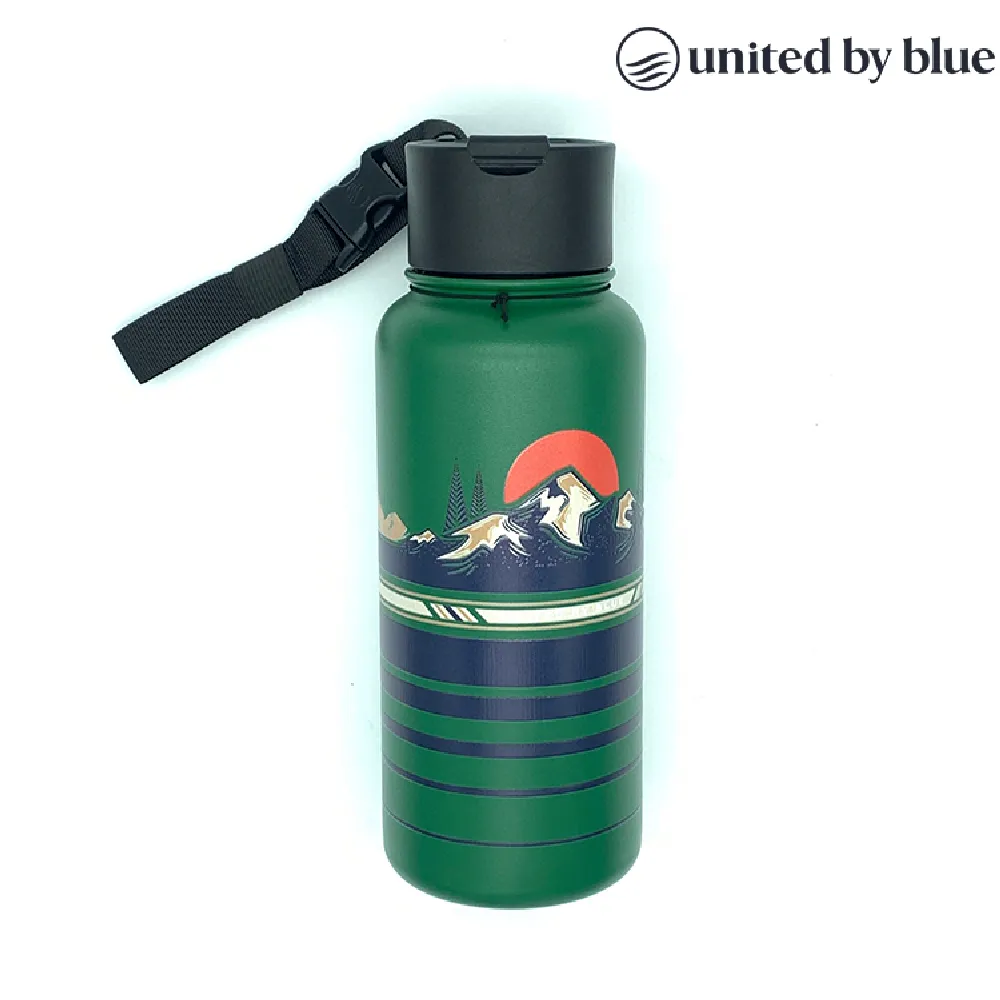 United by Blue 707-277 不鏽鋼保溫瓶 (32oz｜945ml) 250-波浪(藍) 歷史價格詳細信息