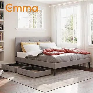 【德國Emma】Emma床架 雙人特大183*212cm(德國工藝設計 舒適睡眠體驗) 歷史價格詳細信息