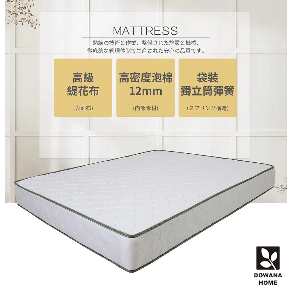 【多瓦娜】柯特側邊加強支撐雙人加大獨立筒床墊-6尺 價格比較,價格查詢,歷史價格詳細信息