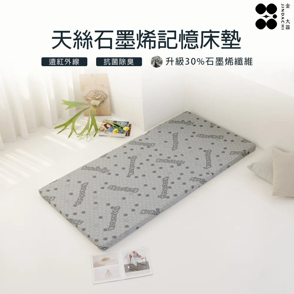【金大器】天絲石墨烯保暖墊（3M吸濕排汗/遠紅外線/台灣製造）｜學生宿舍外宿族 單人/雙人/加大/特大 歷史價格詳細信息