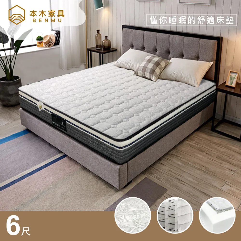 Alisa 防螨抗菌靜音獨立筒床墊-單人3.5尺 歷史價格詳細信息