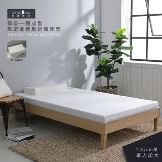 【House Door 好適家居】高密度防黴防螨抗菌釋壓記憶床墊厚度3英寸-標準單人 歷史價格詳細信息