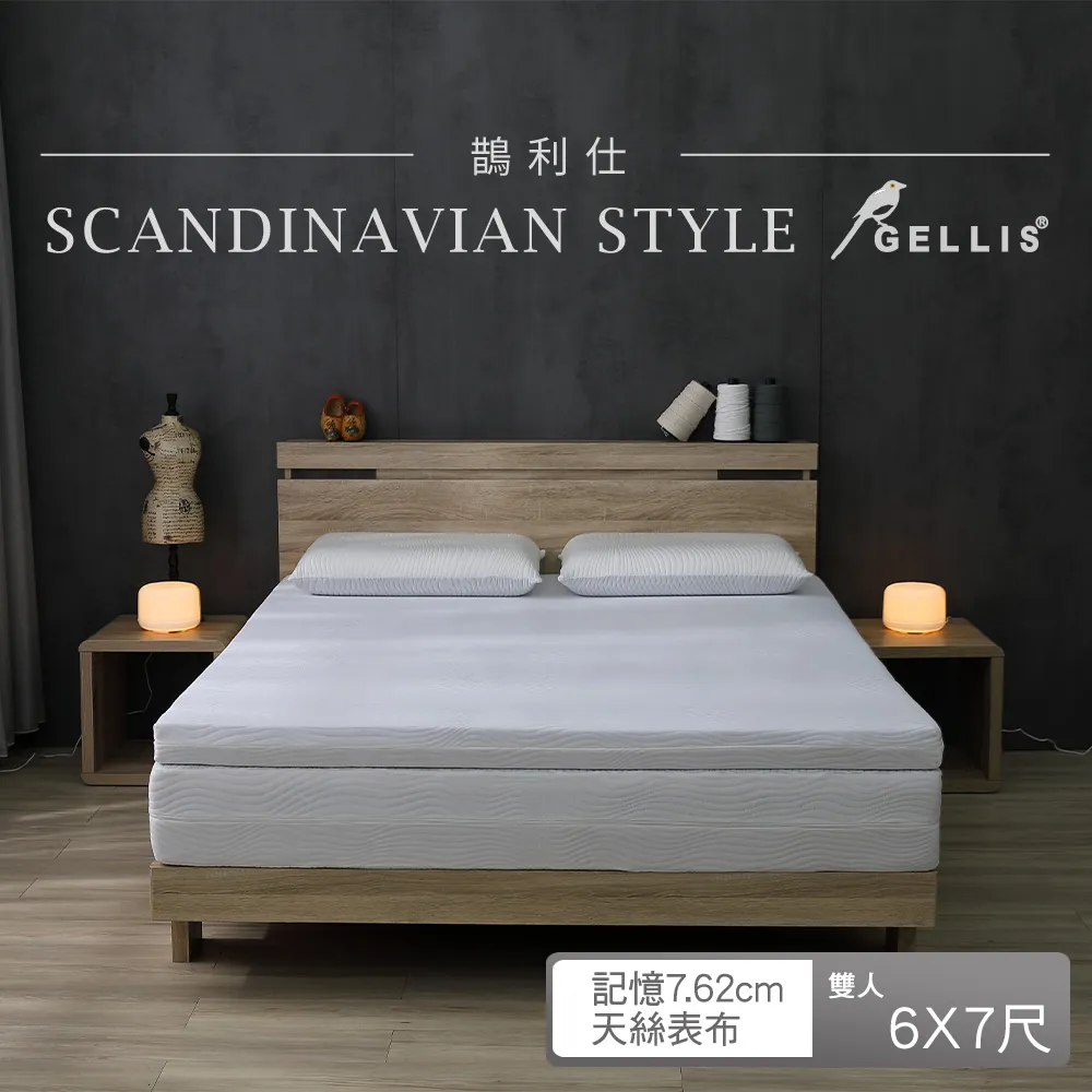 鵲利仕可收納防螨抗菌釋壓記憶薄床墊_單人加大3.5尺7.62cm厚GMM-TN03576HD 歷史價格詳細信息