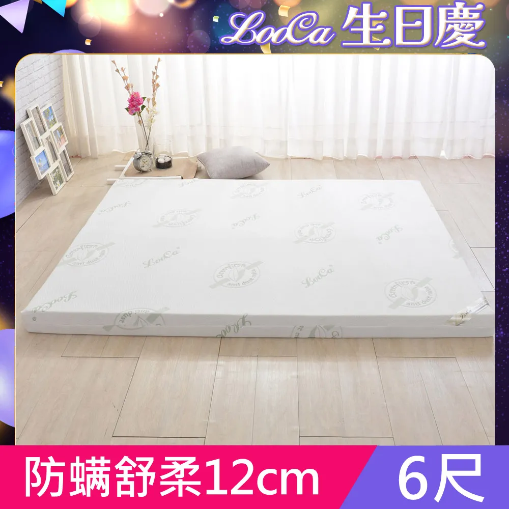 LooCa防蟎防蚊舒柔11cm記憶床墊-雙人5尺 歷史價格詳細信息
