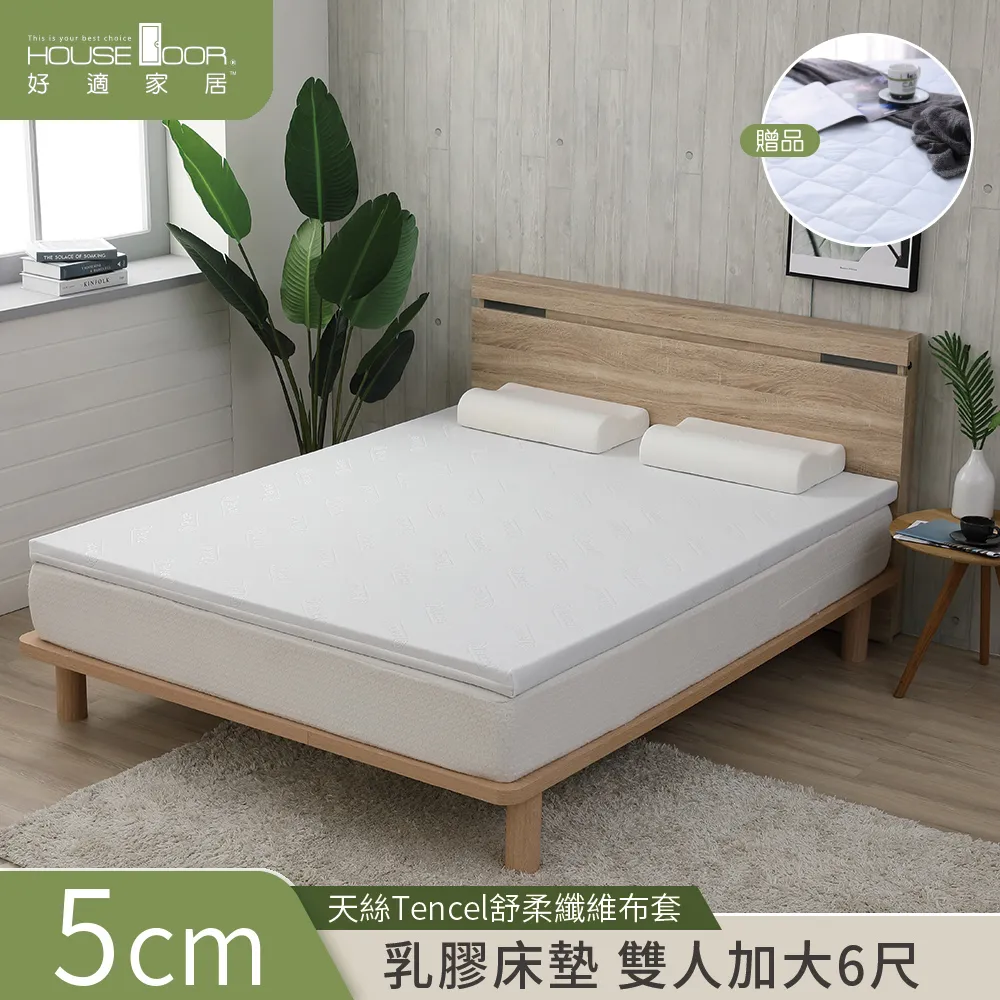 【House Door 好適家居】TENCEL天絲表布-藍晶靈記憶薄墊 6cm厚-雙大6尺 贈抗菌保潔墊 歷史價格詳細信息