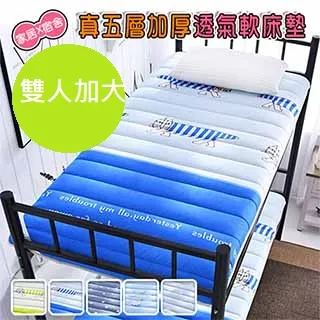 【DaoDi】床墊冰絲乳膠床墊尺寸雙人150x200cm(宿舍床墊 折疊 床墊涼墊) 歷史價格詳細信息