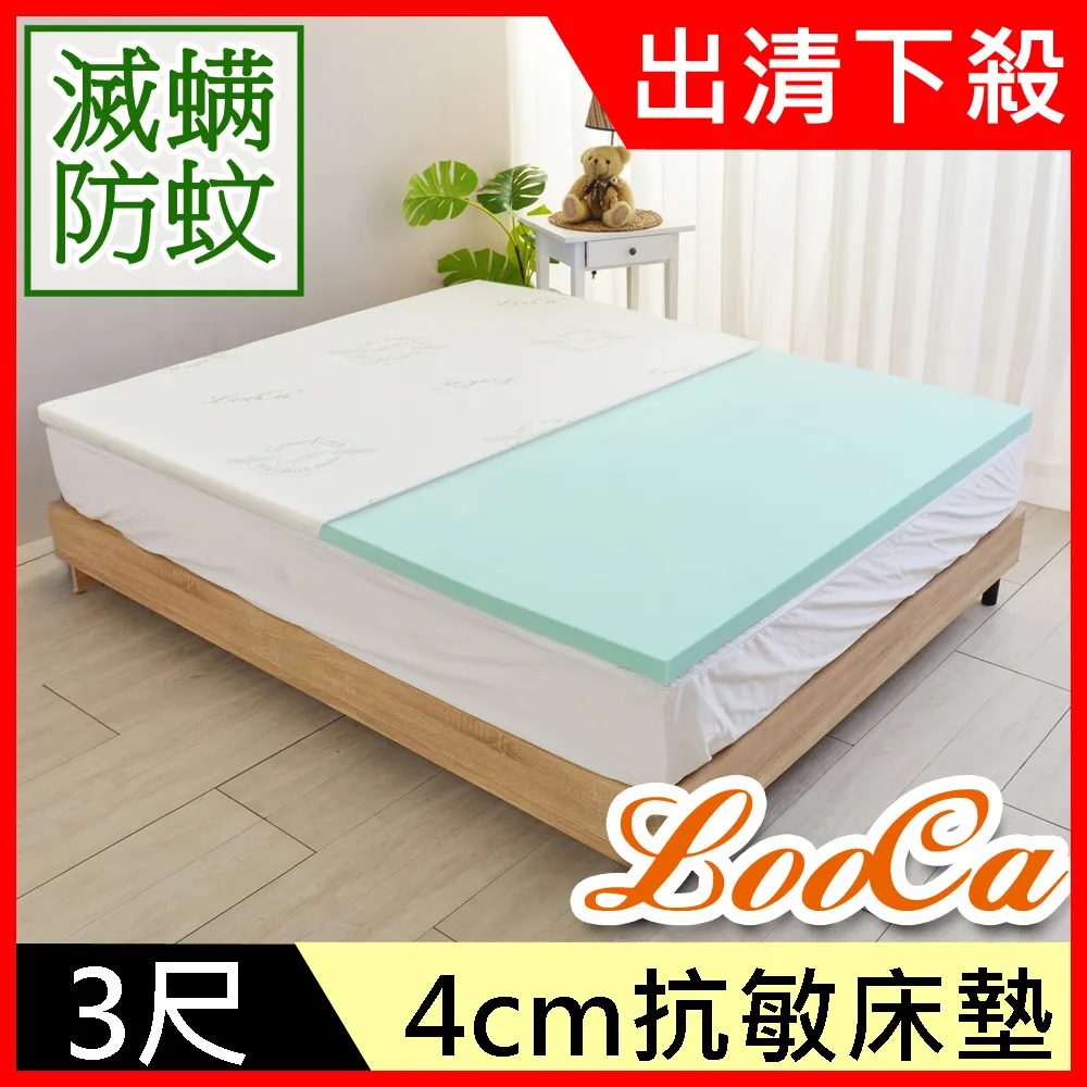 【LooCa】滅蹣先生10.8cm記憶床墊+吸濕排汗布(單大3.5尺★限量出清★范倫鐵諾) 歷史價格詳細信息