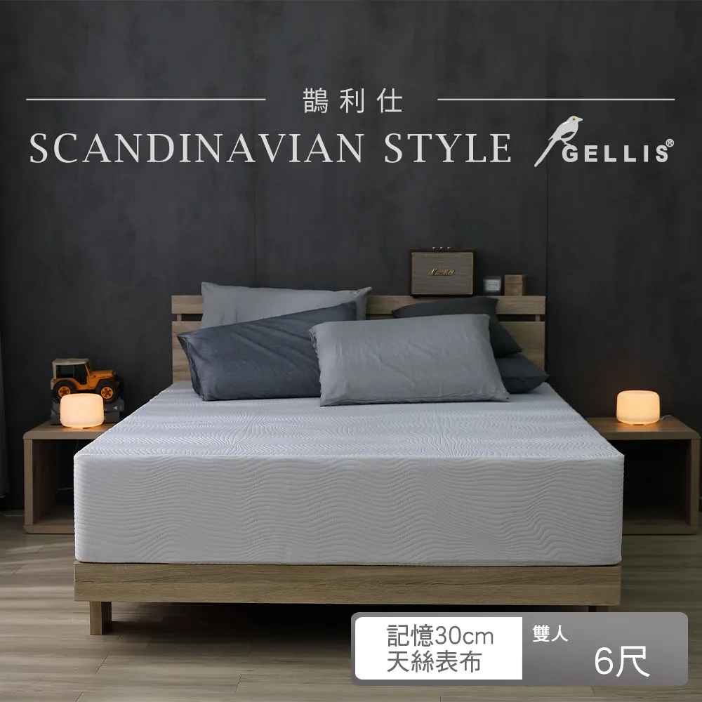 鵲利仕複合式頂規高密度記憶床墊_雙人特大6*7尺30cm厚GLS-KDM06730 歷史價格詳細信息