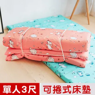 學生外宿必備 大青竹芯混編軟式 三折冬夏兩用床墊 單人/雙人床 歷史價格詳細信息