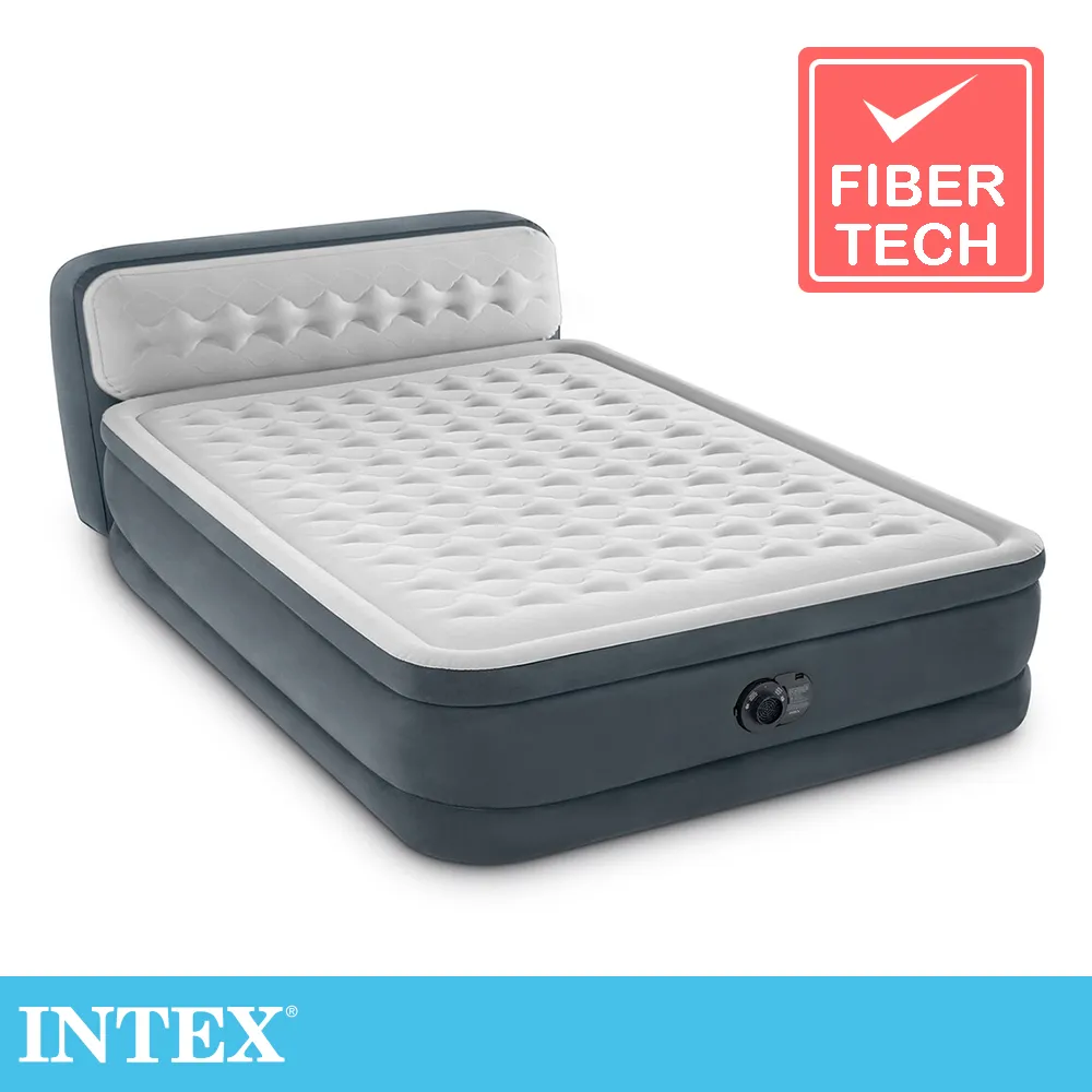 INTEX 豪華雙氣室加高雙人加大充氣床墊-寬152x高51cm (64163ED) 歷史價格詳細信息