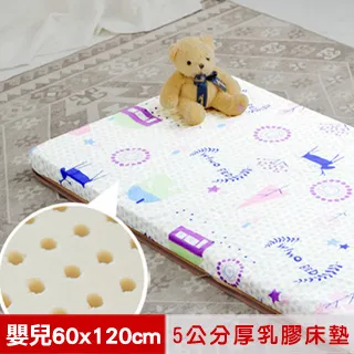 【米夢家居】 夢想家園-冬夏兩用馬來西亞進口100%天然乳膠床墊-5公分厚-單人加大3.5尺(深夢藍) 歷史價格詳細信息