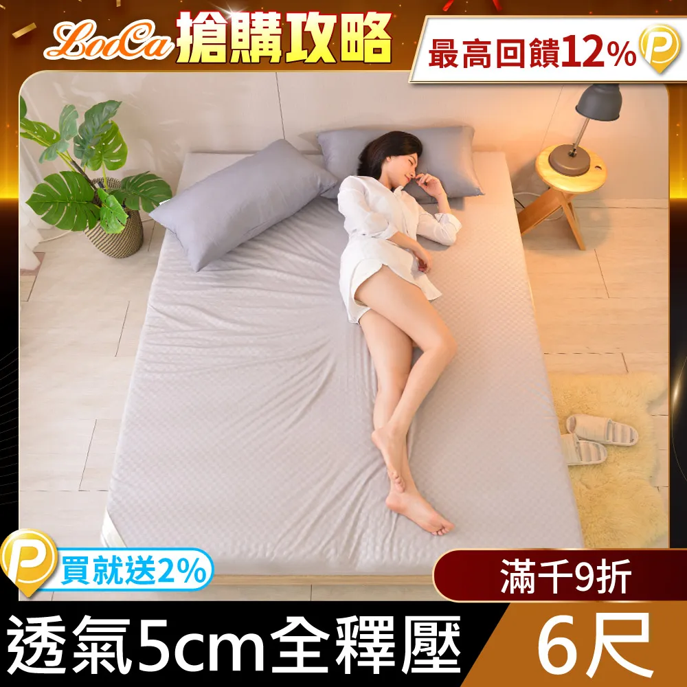 LooCa經典超透氣5cm全記憶床墊-單人3尺 歷史價格詳細信息