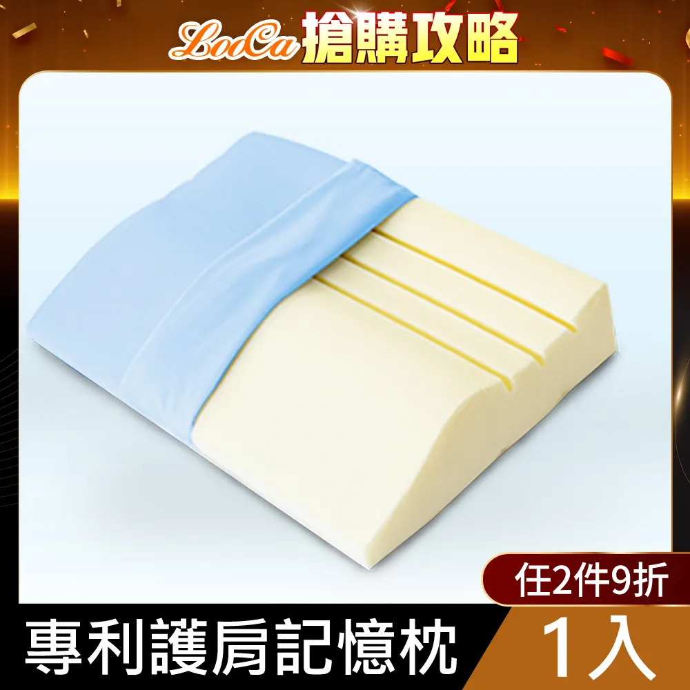 LooCa吸濕排汗護肩記憶枕-特大型2入 歷史價格詳細信息