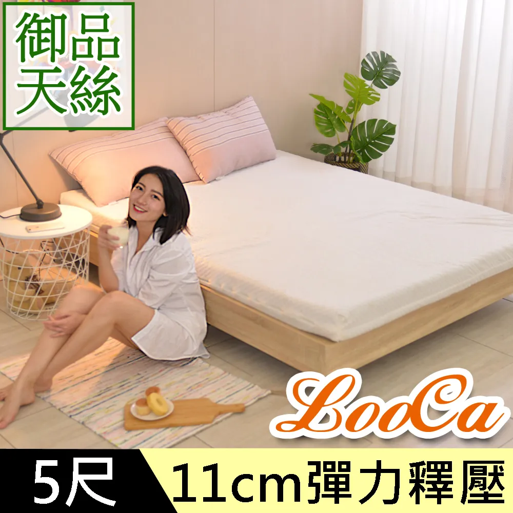LooCa御品天絲5cm全記憶床墊-雙人5尺 歷史價格詳細信息