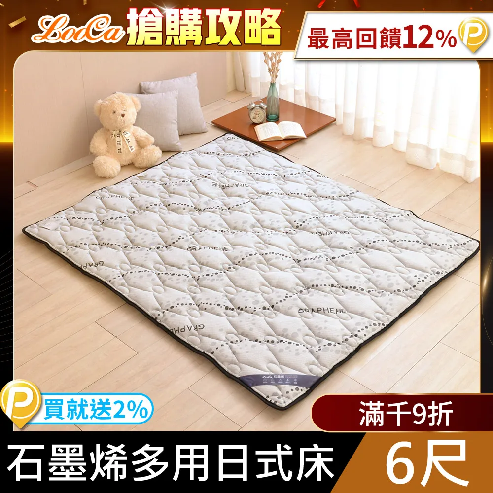 LooCa 超厚8cm兩用日式床墊3M防潑水-雙人5尺 歷史價格詳細信息