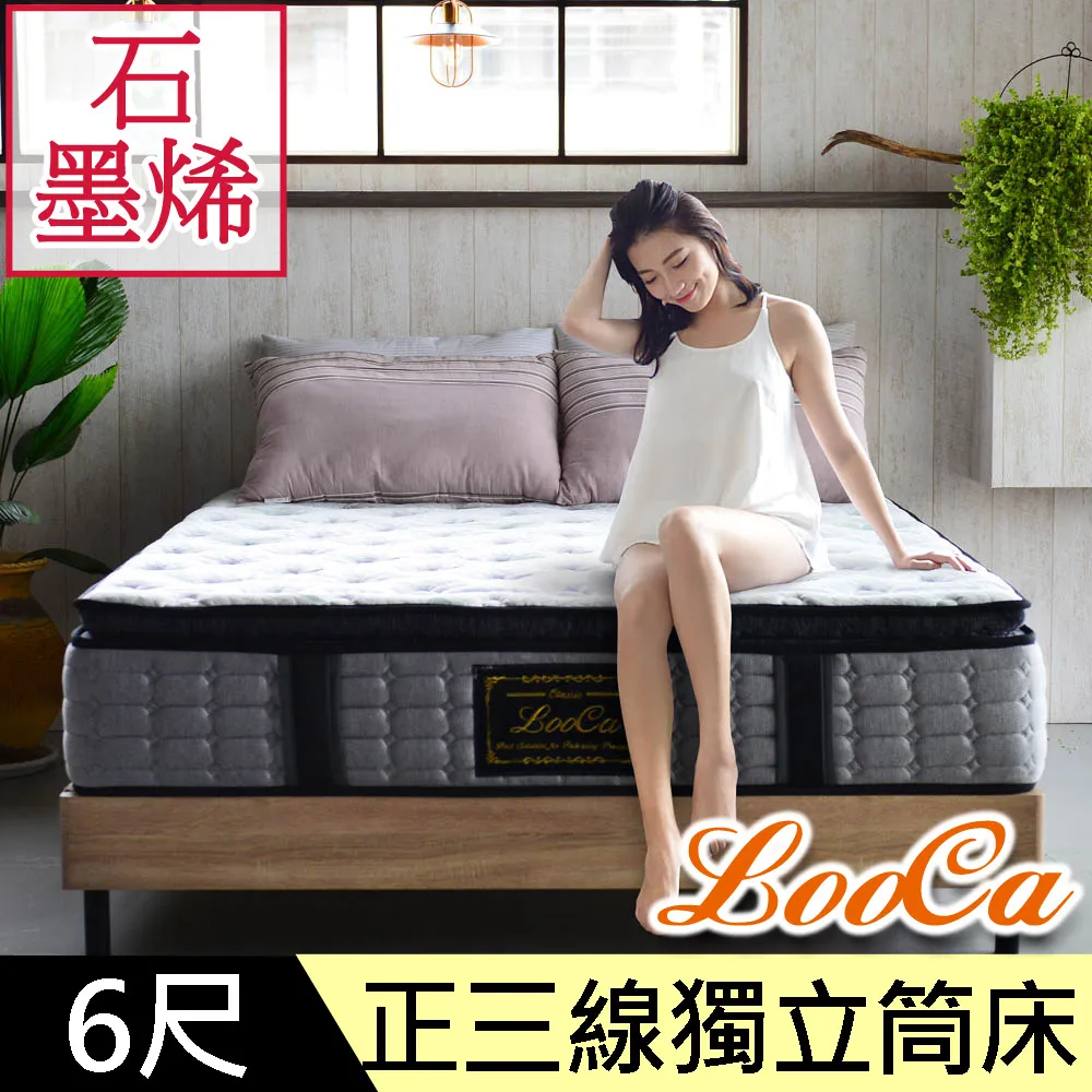 【LooCa】頂級10cm防蹣+防蚊+超透氣記憶床墊(單人3尺) 歷史價格詳細信息