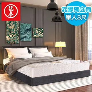 獨立筒 / 彈簧床 - 單人3尺 / 天絲透氣運動風蜂巢式獨立筒 加強護邊 【蜂巢式天絲獨立筒】Warmtime 歷史價格詳細信息