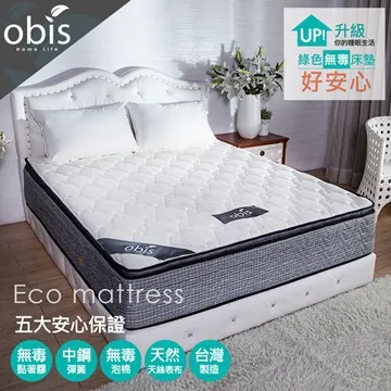 【obis】天絲三線無毒獨立筒床墊(25cm)雙人特大6*7尺 歷史價格詳細信息