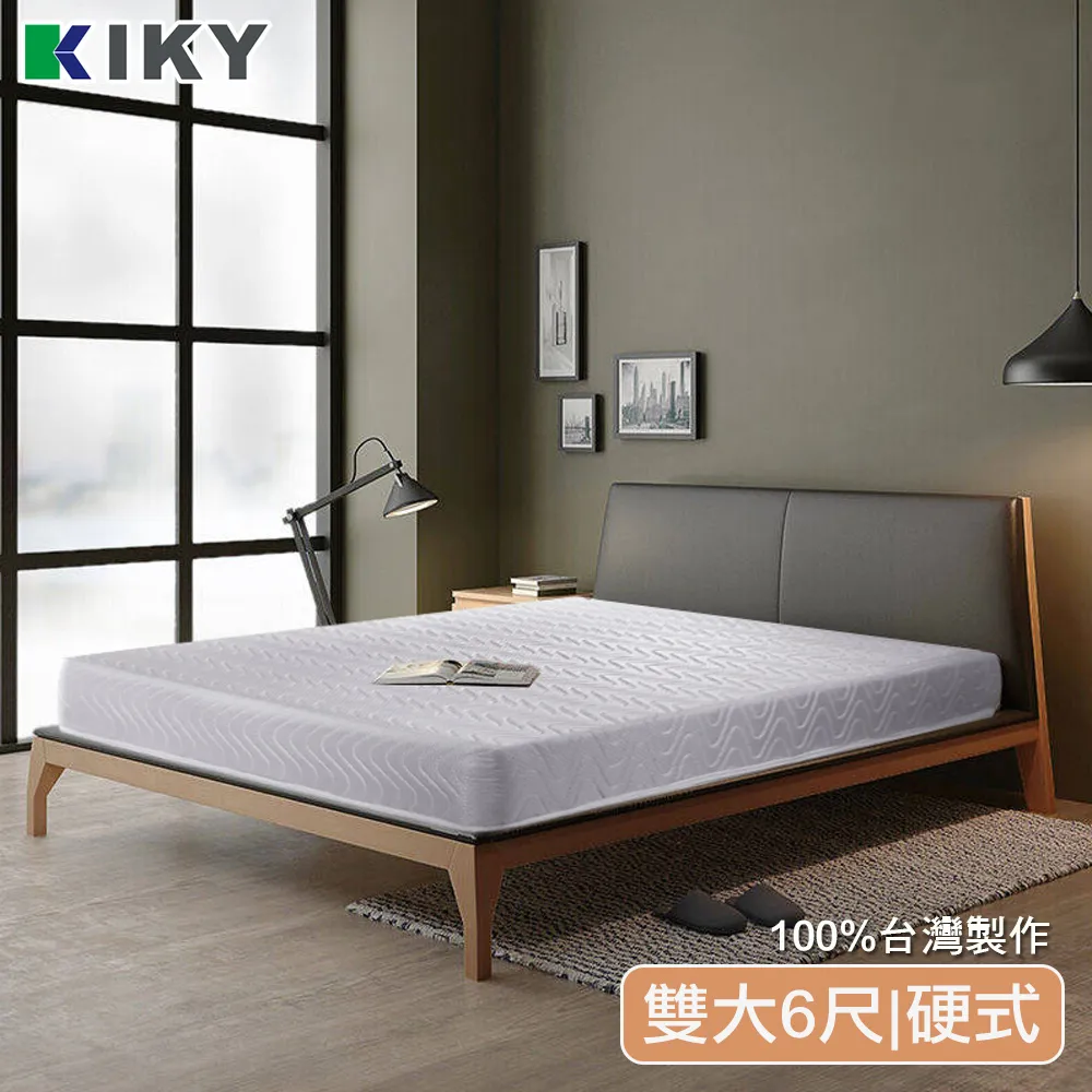 【KIKY】布達佩斯雙面可睡硬式彈簧床墊(雙人加大6尺) 歷史價格詳細信息