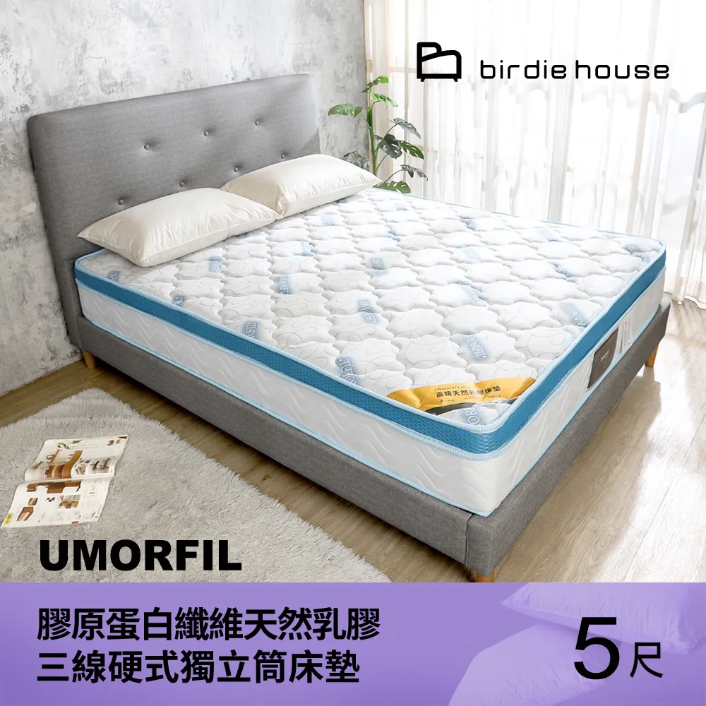 Birdie-愛麗斯 aloe vera蘆薈纖維天然乳膠三線高壓縮獨立筒床墊-5尺標準雙人 歷史價格詳細信息