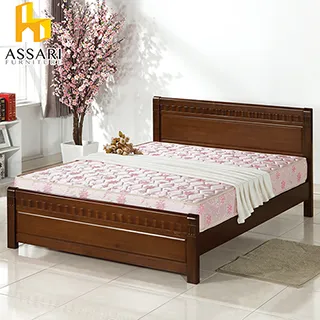 ASSARI-粉紅療癒型厚緹花布冬夏兩用硬式彈簧床墊-單人3尺/單大3.5尺/雙人5尺/雙大6尺 歷史價格詳細信息