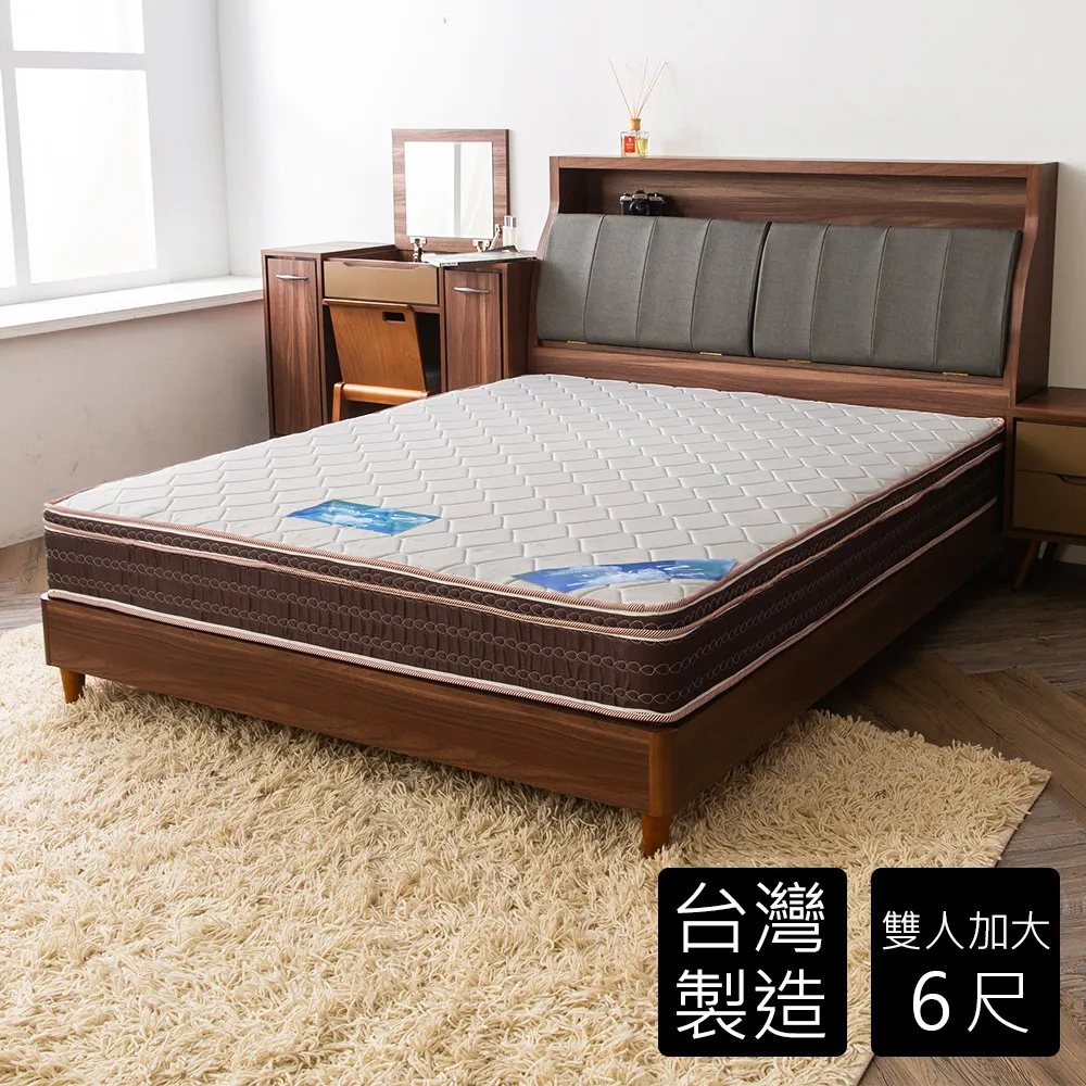 【時尚屋】雷克森冬夏兩用6尺加大雙人獨立筒彈簧床墊GA8-14-6 歷史價格詳細信息