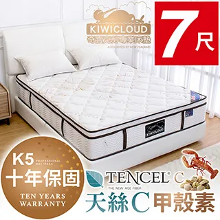 KiwiCloud專業床墊-K5 奧塔哥 獨立筒彈簧床墊-6×7尺特大雙人 歷史價格詳細信息