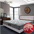 【Albert】艾柏 抗菌6尺雙人加大硬式一線鋼彈簧床墊(6x6.2尺) 歷史價格詳細信息