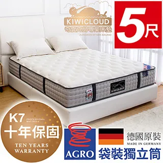 KiwiCloud專業床墊-K7 尼爾森 獨立筒彈簧床墊-5尺標準雙人 歷史價格詳細信息