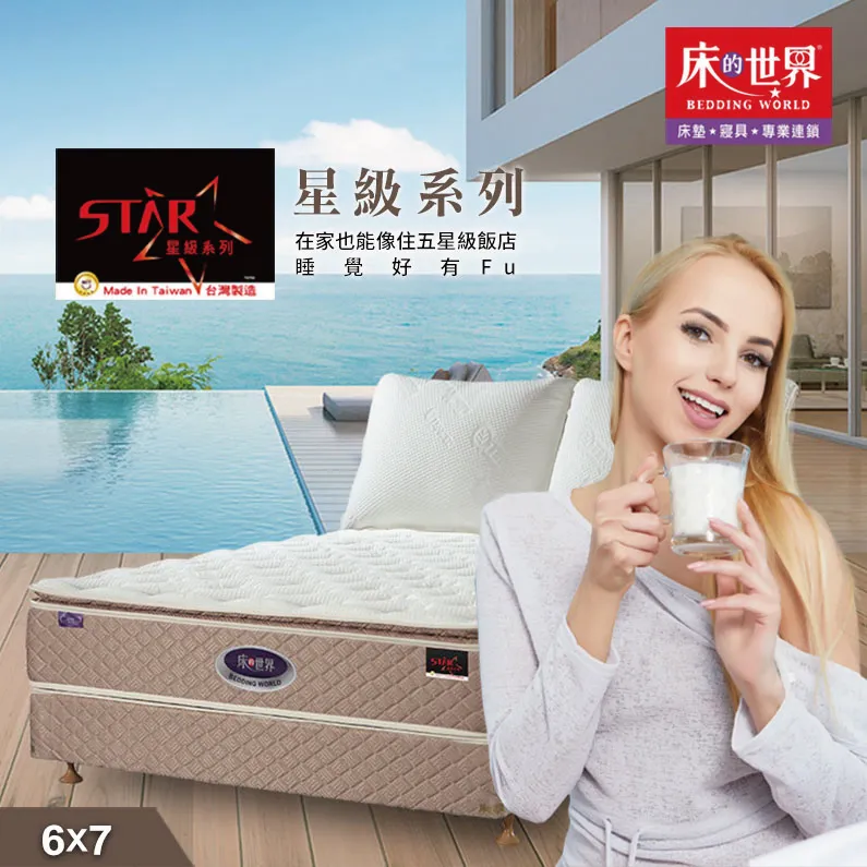 床的世界|床的世界名床國民床墊系列-6*7尺 歷史價格詳細信息
