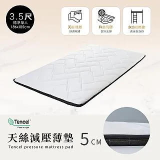 【H&D東稻家居】天絲乳膠三折墊-3尺單人床墊 歷史價格詳細信息