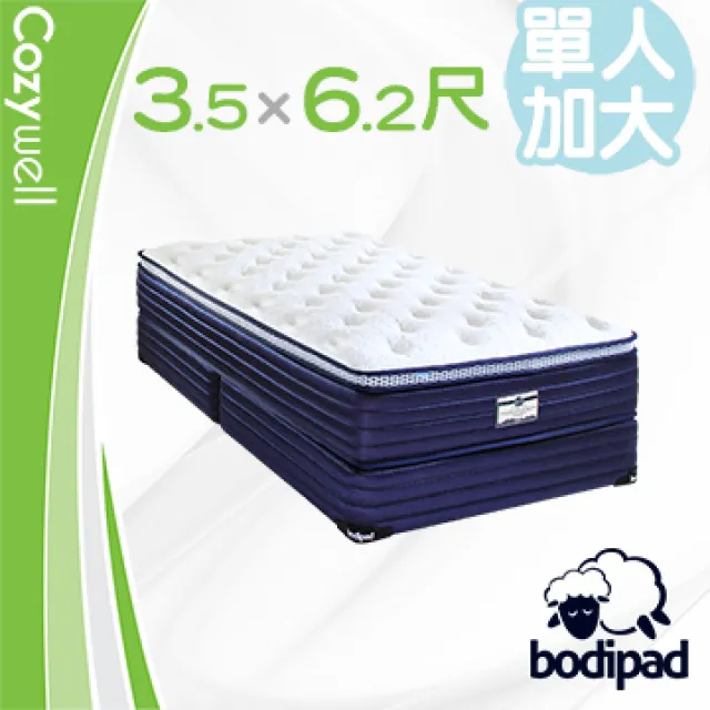 bodipad 寶倍得 Steady 舒適硬 連結式彈簧床墊-雙人 歷史價格詳細信息