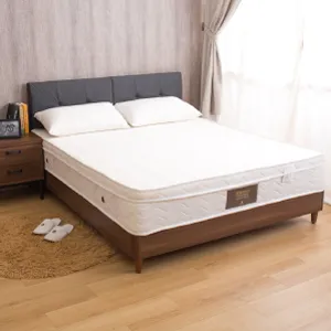 【瑪莉提系列】飯店星級款-歐式緹花高回彈正三線硬式5尺獨立筒床墊 歷史價格詳細信息