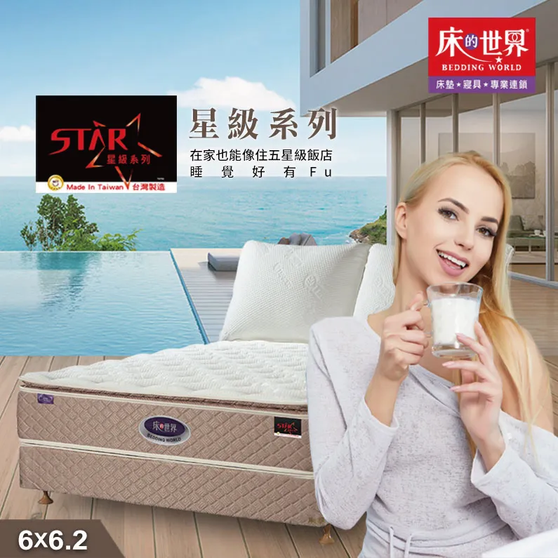 床的世界|床的世界名床國民床墊系列-6*7尺 歷史價格詳細信息