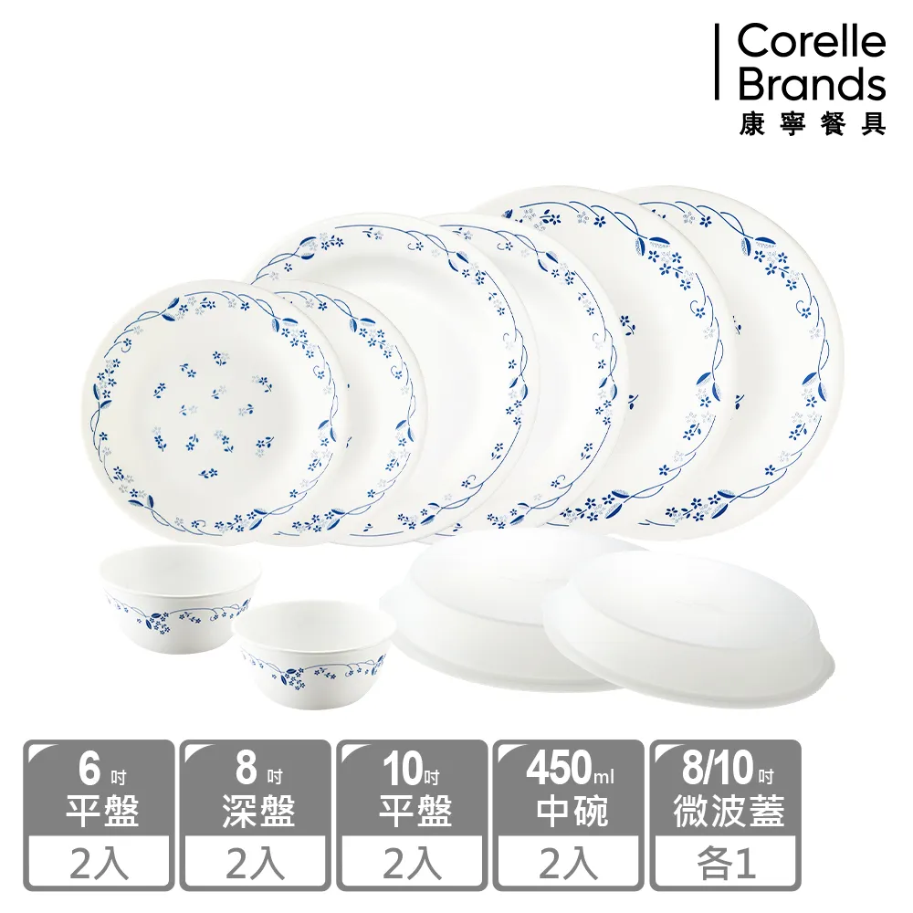 【美國康寧 Corelle】康寧古典藍6吋平盤 (106) 歷史價格詳細信息