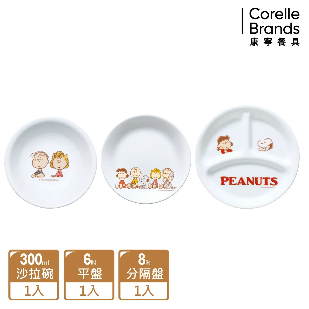 【美國康寧 CORELLE】SNOOPY 雙人幸福時光6件式餐具組-F01 歷史價格詳細信息
