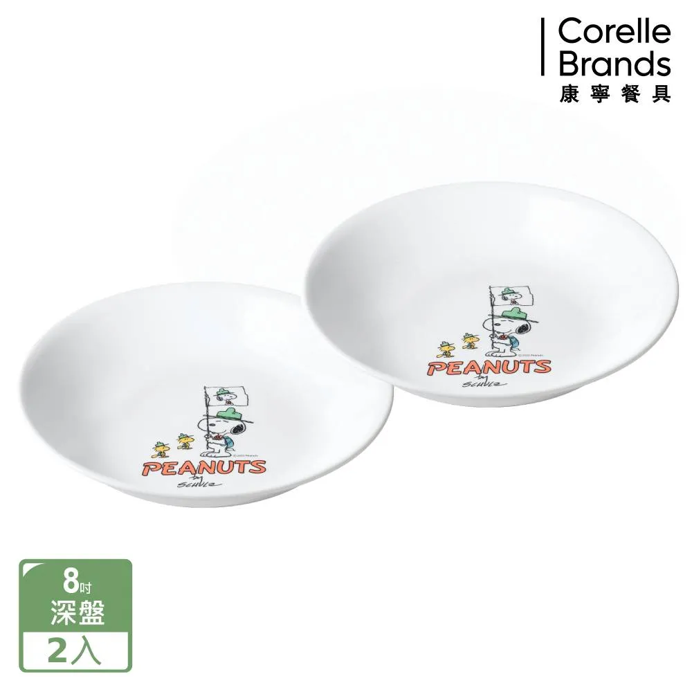 【美國康寧 CORELLE】SNOOPY 露營趣8吋深盤(420) 歷史價格詳細信息