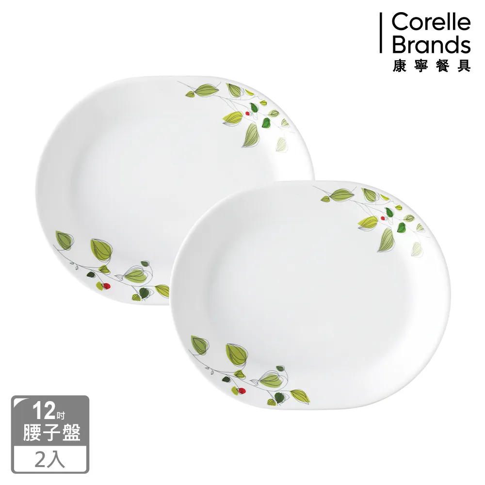 【美國康寧 Corelle】 2件式腰子盤組-多花色可選 歷史價格詳細信息