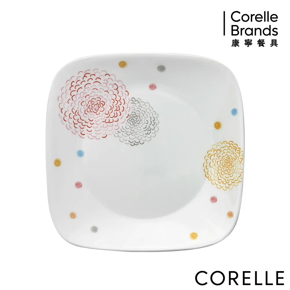 【美國康寧 Corelle】繽紛美夢方形8吋方盤 歷史價格詳細信息